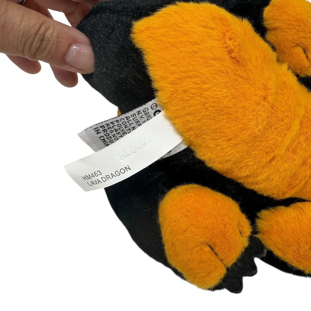 Webkinz Lava Dragon No Code Retired Plush Stuffed‎ Animal GANZ